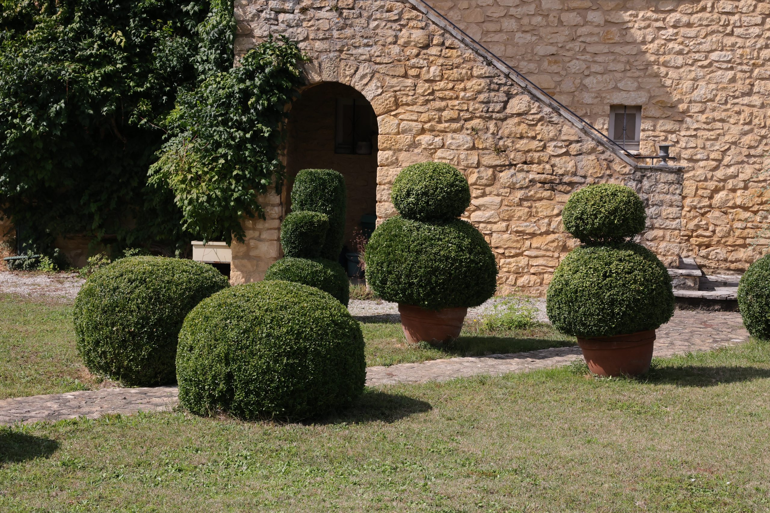 Jardin du gîte Le Priolat à Saint-Cyprien